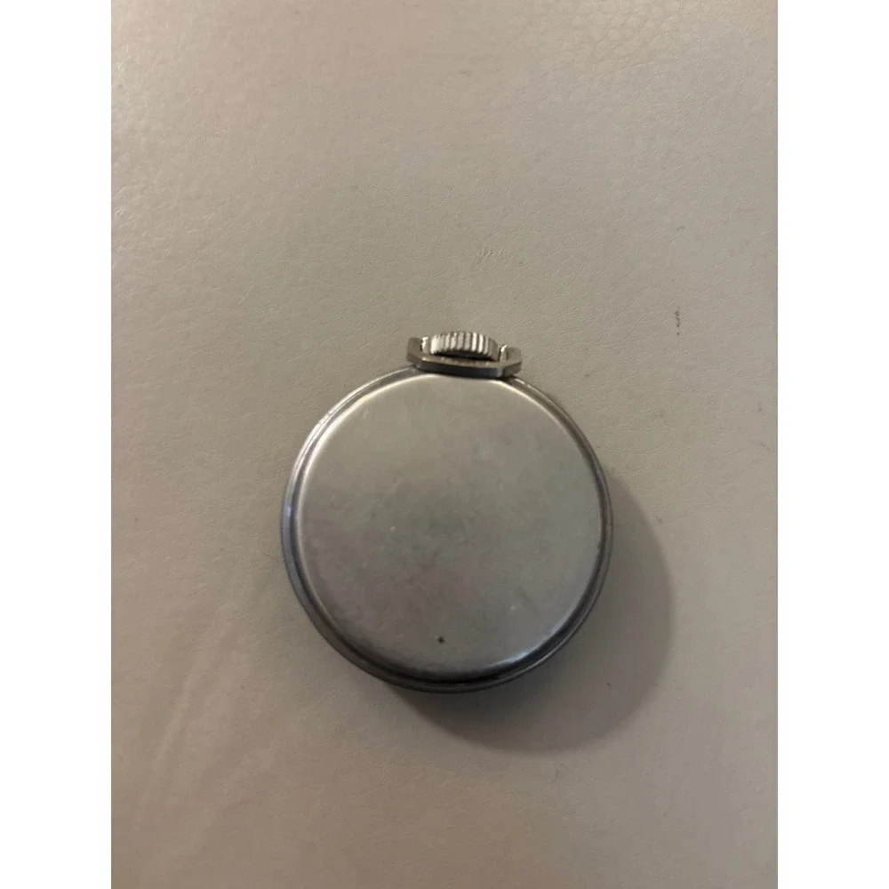 Westclox Pocket Ben Pocket Watch Mens OS Silver Fair Vintage Art Deco Subdial